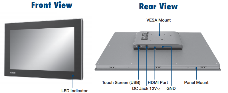 Advantech FPM-221W 21.5